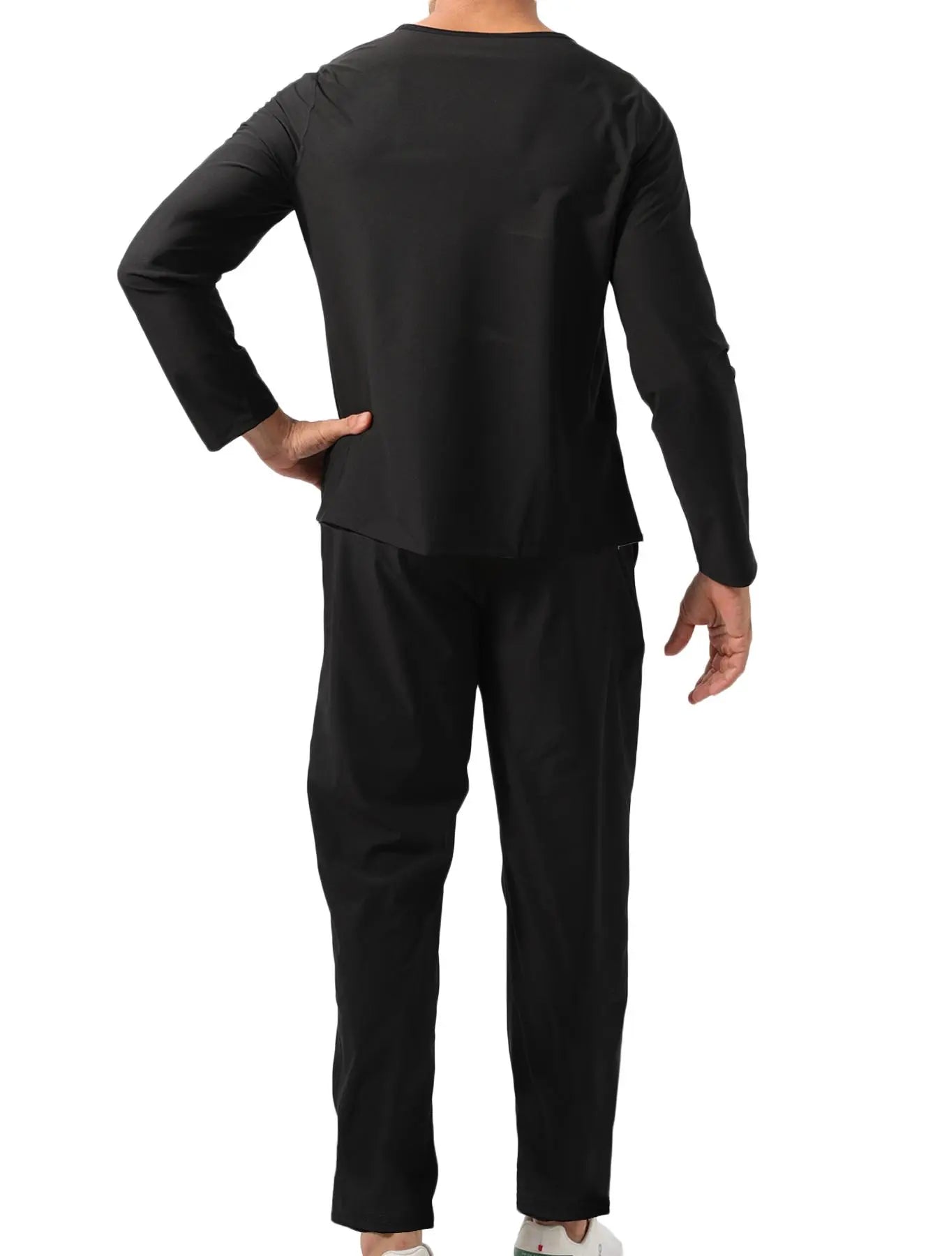 Tracksuits Elastic Waist Sauna Suit Set